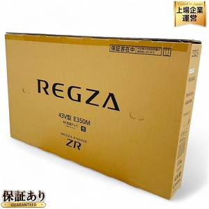 TVS REGZA REGZA 43E350M 43V型 2023年製 4K 液晶テレビ 家電 未使用 C9485793