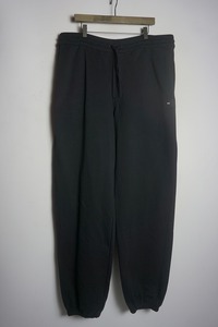 極美品 Y-3 ワイスリー adidas アディダス × Yohji Yamamoto ヨウジヤマモト FT STRAIGHT PANTS スウェット ワイド パンツ 黒1210O▲