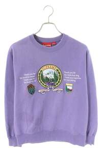 シュプリーム スウェット Mountain Crewneck サイズ:S マウンテンクルーネックスウェット 中古 HJ12