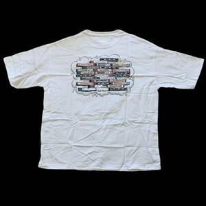 未着用 KEITA MARUYAMA ケイタマルヤマ ドリカム DCTgarden MY FAVORITE MUSIC PRINT Tシャツ Lサイズ 白 ワッペン プリント