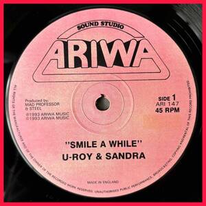 ★美盤！A/Lovers Rock！B/Digital Killer Roots！【U-Roy & Sandra Cross/Smile A While/Yabby You/I