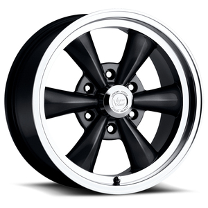 新品！Vision wheels 141 Legend6 6Lug 17x8+19,+0 6H PCD139.7 Gloss Black Machined Lip USDM American Muscle