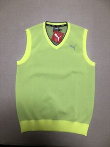 送料無料◆新品◆プーマ ゴルフ Vネック ニットベスト◆(XL)◆930008-03◆PUMA GOLF