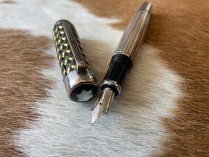 Mont Blanc モンブラン 万年筆 パトロンシリーズ　ジョン・ピアポント・モルガン J.PIERPONT MORGAN 4810本限定 Sterling Silver