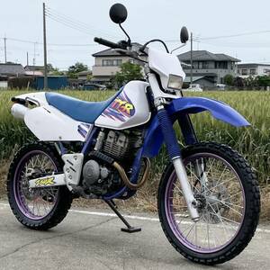 TT250R 書類付き 4GY 絶版 希少 ヤマハ 検) TTR TT-R XT TLR TLM TDR KDX KLR KLX XLR XR XL NSR DT CB TS レイド ジェベル レストアベース