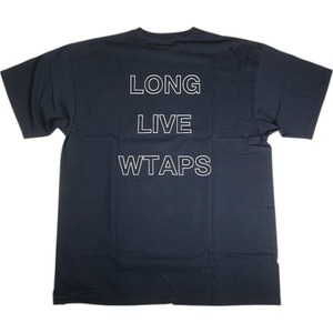 WTAPS ダブルタップス 23SS LLW/SS/COTTON 231ATDT-STM09S Tシャツ 紺 Size 【L】 【中古品-ほぼ新品】 20811882