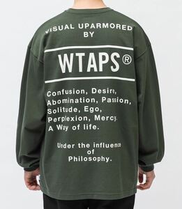 WTAPS 23AW OBJ 01 / LS / COTTON. CONTAINING 232ATDT-CSM05 OLIVE DRAB XLサイズ