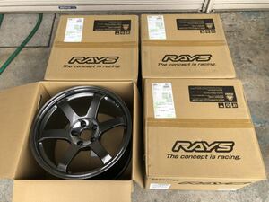 新品即納 レイズ TE37SAGA 18in 11J +15 114.3 4本セット　ボルクレーシング RAYS 在庫品