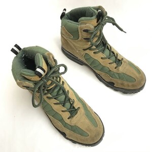 Coleman/コールマン☆高機能/トレッキングシューズ/ブーツ【8W/26.0/green×beige】マウンテン/ハイカー/Leather/Boots/shoes◇bWB118-1