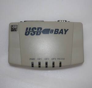 中古 USB BAY-3U1S1P USBハブ USBx3 RS-232 IEEE-1284(プリンタ) PC98-NXシリーズ向け