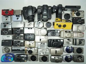 ★フイルムカメラなど★CHINON/FUJICA/MINOLTA/Canon/GOKO/OLYMPUS/Nikon/ 等 計:50点まとめ【ジャンク品】31097