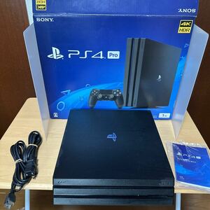 PlayStation4 Pro 1TB CUH-7000Bプレイステーション4 ブラック PS4Pro ソニー SONY