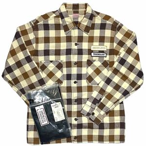 【即決】Mサイズ テンダーロイン T-FLANNEL CHECK SHT チェック ネルシャツ バッファロー ブラウン 袋・ステッカー付き