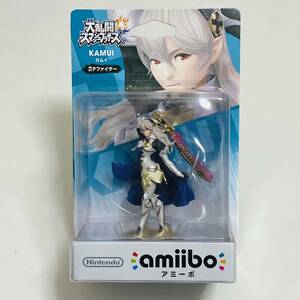 【未開封品】Nintendo 任天堂 amiibo アミーボ 大乱闘スマッシュブラザーズ KAMUI カムイ 2Pファイター フィギュア