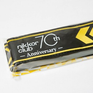 新品未使用 ニッコールクラブ70周年記念ストラップ Nikon ニコン Nikkor Club 