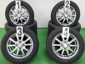 ハスラー ソリオ デリカD2 キャストアクティバ 等 4本 社外 14インチ 4.5J+45 4H 100 スタッドレス GOODYEAR アイスナビ7 2023年 165/65R14