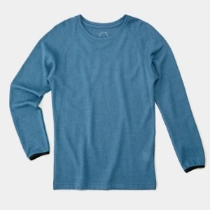 ★山と道 DF Mesh Merino Long Sleeve 長袖Tシャツ Mサイズ Slate Blue メリノウール ウルトラライト UL 