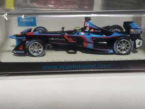 新品 スパーク Spark 1/43 Venturi Formula E Team No.4 New York - Season 3 (2016-2017) Tom Dillmann