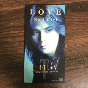 G1003 中古8cmCD100円 T-BOLAN LOVE