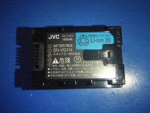 JVC-1 JVC(Victor製純正充電バッテリー　BN-VG114