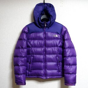 THE NORTH FACE ノースフェイス ヌプシ ダウン ジャケット 700FP レディース Lサイズ 正規品 パープル Z3930