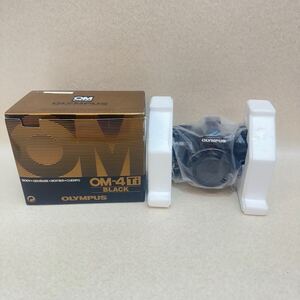 30★未使用品★ OLYMPUS オリンパス OM-4 Ti ボディ　ブラック　フィルムカメラ 元箱 付属品　保管品