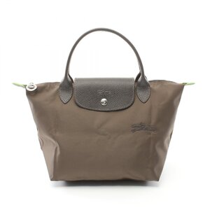 ロンシャン ル プリアージュ グリーン S ブランドオフ Longchamp ナイロン トートバッグ リサイクルキャンバス レディース