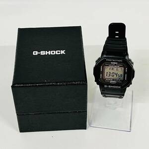 1円~【実動】カシオ CASIO G-SHOCK GW-5000 タフソーラー メンズ腕時計 デジタル文字盤 スクエア 箱付き J130370