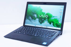 1円～ Windows11 軽量コンパクトPC VAIO Pro PF VJPF11C11N i5-8250U RAM8G SSD256G 11.6インチFHD バックライトキーボード