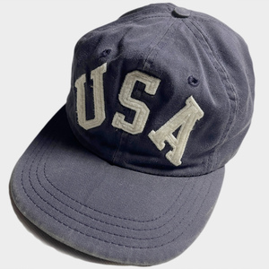 USA製! POLO SPORT USA ロゴ LOGO CAP キャップ VINTAGE MADE IN ポロスポーツ VINTAGE 90