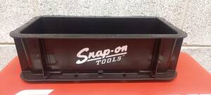 ★新品 Snap-on スナップオン 限定 スリムボックス ケース コンテナ 収納 ブラック 黒 1個★