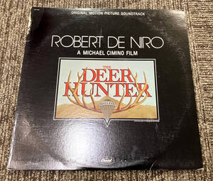 ★ロバート・デ・ニーロ主演!! 78年名作映画サントラ盤【THE DEER HUNTER ディア・ハンター】アナログ・オリジナルUS盤LP