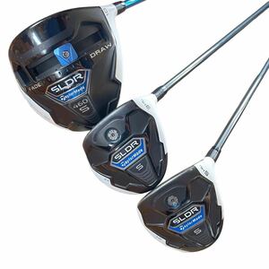 テーラーメイド SLDR S フェアウェイ TM1-414/tour AD GT-5S ゴルフクラブ 3本セット 3HR/5HR/10