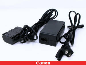 ◇美品◇Canon キャノン 互換品 LP-E6用 AC/DC ADAPTER Gonine ＡＣアダプター ☆バッテリーいらずコンセント電源使用