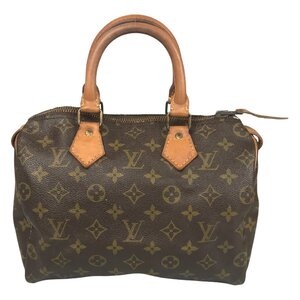 【1円～】 ルイヴィトン LOUIS VUITTON バッグ ハンドバッグ スピーディ25 M41528 SD832 モノグラム レザー ブラウン 中古