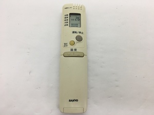 SANYO　エアコンリモコン　RCS-ZP1　中古品A-2476