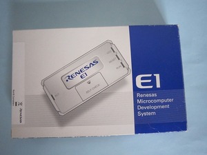 【送料無料・程度良好】ルネサス　Renesas 　E1エミュレータ　動作確認品　中古程度良好品