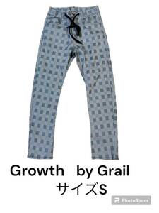 Growth by Grail チェック柄パンツ　サイズS グレー