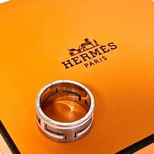 HERMES エルメス Hロゴ リング