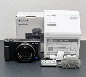 ■美品■SONY ZV-1 ホディ コンパクトデジタルカメラ VLOGCAM Vlog用カメラ ソニー 元箱一式