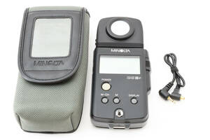 【超美品】 MINOLTA ミノルタ COLOR METER IIIF カラーメーター 露出計 ケース付 S0012