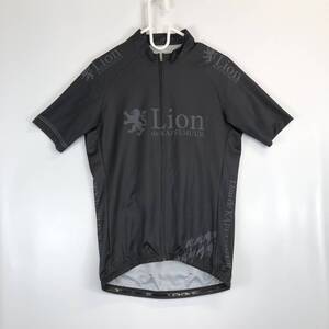 Lion de KAPELMUUR カペルミュール 半袖サイクルジャージ Lサイズ ブラック