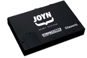 【CYBERSTORK】 Bluetooth搭載小型アンプ JOYN SMART STATION JOYNレザーデザイン オフホワイト [J001-BK-W]