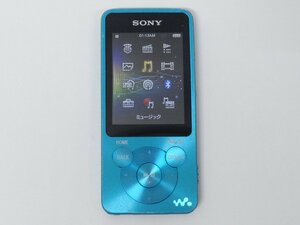 ユ■/Zこ7321　SONY ソニー WALKMAN ウォークマン NW-S13 ブルー 4GB 再生OK ジャンク 保証無