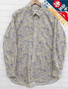 8T7679/Engineered Garments 総柄BDシャツ USA製 エンジニアードガーメンツ