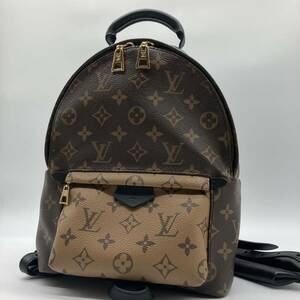 【希少　美品】 LOUIS VUITTON ルイヴィトン パームスプリングス PM モノグラムリバース　バックパック リュックサック 