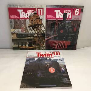 Y090610■模型鉄道の雑誌 TRAIN とれいん 3冊 1995年11月号No.251 / 1996年6月号No.258 / 1999年11月号No.299 プレス・アイゼンバーン■