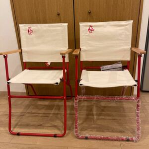 チャムス　Chums キャンバスチェア　ハイ　Canvas Chair High 2脚セット　未使用品