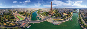 EU 6010-5373 1000ピース ジグソーパズル 米国輸入 エッフェル塔、パリ、フランス Paris, France