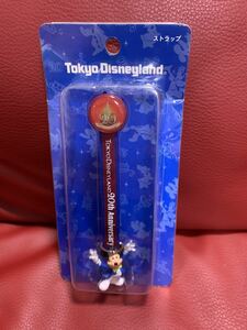 新品！東京ディズニーランド　TDL20周年記念グッズ　ミッキーマウス　ストラップ